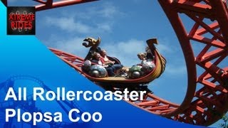 All Rollercoasters Plopsa Coo  2013 [upl. by Shanley]