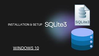 How to Download SQLite3 for Windows 10 [upl. by Judye]