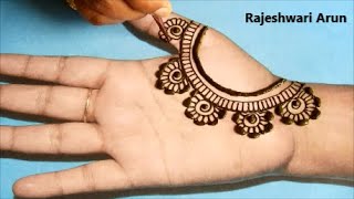 Simple Right Hand Mehndi designs  New Fullhand Mehndi Design For Hands  Mehndi Designs easy 2019 [upl. by Fisuoy]