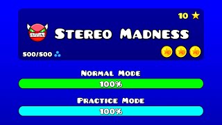 Stereo Madness но его улучшили игроки  Geometry Dash [upl. by Keelin]