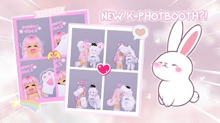 💗  NEW Kphoto booth on Roblox [upl. by Latea514]