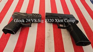 Glock 29 VS Sig P320 Xten Comp [upl. by Deyas496]