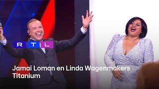 Jamai Loman over duetpartner Linda Wagenmakers Wat een stem niet normaal  Secret Duets [upl. by Schapira143]