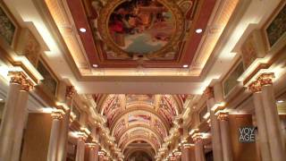 The Venetian  Resort Hotel Casino  Las Vegas  On Voyagetv [upl. by Yelrihs418]