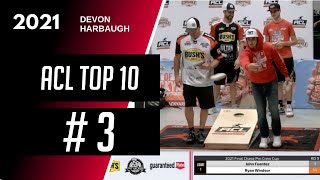 ACL TOP 10  3 Harbaughs Shot Of The Year [upl. by Tav]