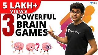 3 Powerful Brain Games  Mind Power  JEE Preparation  Unacademy JEE  Namo Kaul [upl. by Nnateragram]