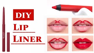 DIY Lip liner PencilHow to Make Lip Liner pencilHomemade Lip liner PencilLip liner pencil Making [upl. by Alliber527]