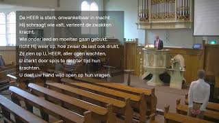 1630 UUR KERKDIENST MET ALS PREDIKANT DS GROEN [upl. by Lynnworth]