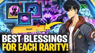 THESE ARE THE BEST BLESSING STONES  Solo Leveling Arise [upl. by Thebazile281]