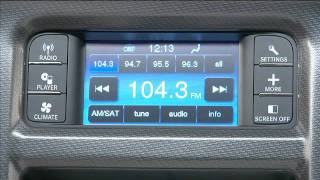 2012 Dodge Journey  Uconnect Touch 43 [upl. by Namso204]