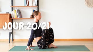 Jour 20 vinyasa full body flow  vivifiant et dynamisant [upl. by Arlan]