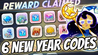 6 NEW YEAR Coupon CODES 😭 Cookie Run Kingdom 2024 [upl. by Tansey]