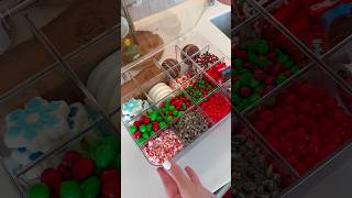 ASMR HOT COCOA BAR RESTOCK christmas hotcocoa hotchocolate kitchen organizer asmr [upl. by Eiclehc]