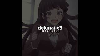 Mikan Tsumuki  Kimi Wa Dekinai Ko my first tweening attempt danganronpa edit shorts foryou [upl. by Tooley]