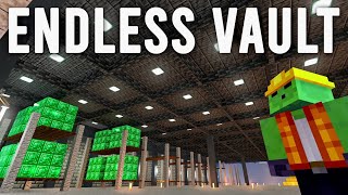 My GIANT Emerald Warehouse  Lets Play Minecraft 643 [upl. by Timmie]