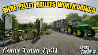 FS22  COURT FARM  Ep31  I FINALLY GOT TO HARVEST TIME  Farming Simulator 22 PS5 Let’s Play [upl. by Harvison]