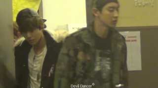 0327 VIDEO 130308 EXO Wolf MV shooting 4 [upl. by Bendicty]