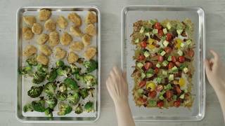 Sheet Pan Dinners 2 Ways [upl. by Etka]