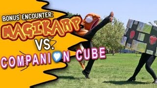 Magikarp VS Companion Cube Bonus Encounter [upl. by Annayr]