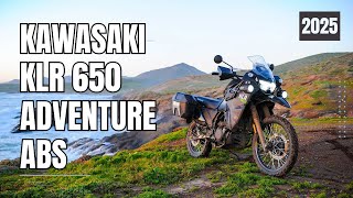 2025 New Kawasaki KLR 650 Adventure Abs Review [upl. by Airamasor]