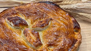 GALETTE DES ROIS  French King’s Cake  Super easy recipe [upl. by Mcclary]