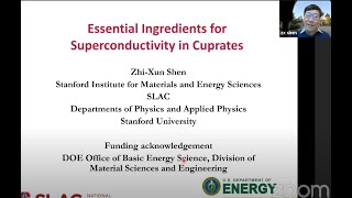 ZhiXun Shen  Essential Ingredients for Superconductivity in Cuprate  Harvard CMSA 11062020 [upl. by Carina]