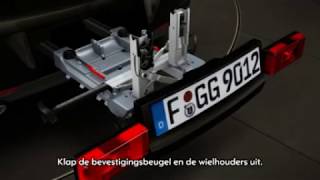 Eropuit met Opel amp FlexFix geïntegreerde fietsendrager [upl. by Gorey247]