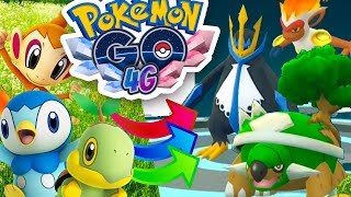 TOUTES LES EVOLUTION POKEMON GO 4EME GENERATION [upl. by Jovita166]