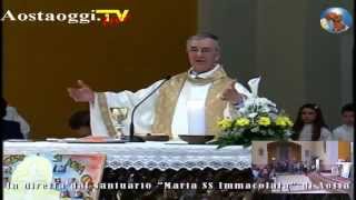 Prima Comunione Aosta Santuario Immacolata diretta video 100515 ore 1130 [upl. by Tonie539]