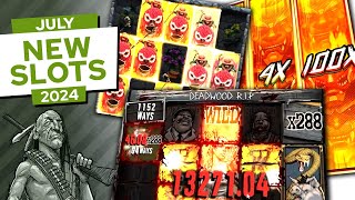 Big Wins on New Slots July 2024 [upl. by Waligore]