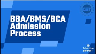 BBABMSBCAMCAMBA integrated Admission Process  BBA BMS CAP Admission Process  BCA BMS Hindi [upl. by Young]