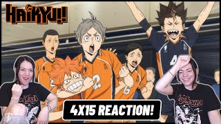 Haikyuu Season 4 Episode 15 Reaction [upl. by Birdie719]