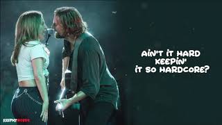 Lady Gaga amp Bradley Cooper  Shallow  Lyrics Video [upl. by Denny196]