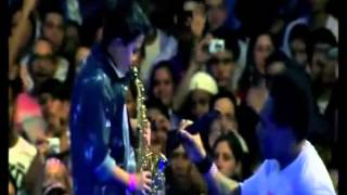 Thalles Roberto and kid with sax [upl. by Orlov631]