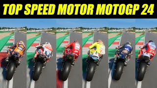 SEMUA TOP SPEED MOTOR DI GAME MOTOGP 24   MOTOGP 24 INDONESIA [upl. by Bate524]