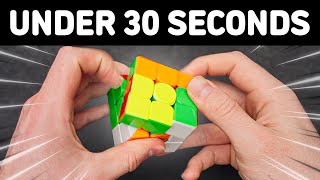 10 Tips to Solve the Rubiks Cube in 30 Seconds [upl. by Asemaj]