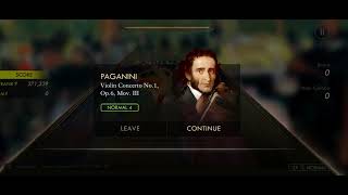 PAGANINI  Violin Concerto No1 Op6 MovIII  PIANISTA [upl. by Baoj]