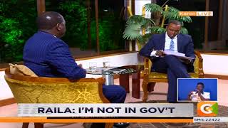 Raila Odingas First PostHandshake Interview Newsnight RailaOnCitizen [upl. by Dierolf]