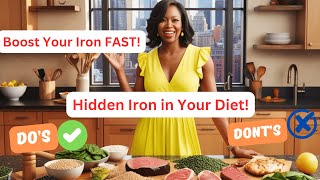 Unlocking Iron Top Foods amp Tips for Better Absorption [upl. by Nauht]