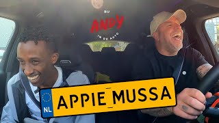 Appie Mussa  Bij Andy in de auto [upl. by Eenad497]