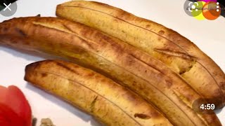 BANANE PLANTAIN BRAISÉ AU FOUR [upl. by Tolmach]