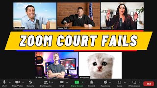 Real Lawyers React Zoom Court Fails [upl. by Eisnil]