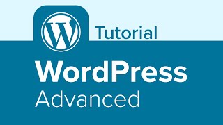 WordPress Advanced Tutorial [upl. by Hael981]