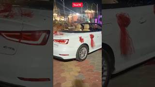 Audi A3 convertible rented by Gauri Shankar ji in Gaya  Open car in Gaya  Convertible car in Patna [upl. by Joane]