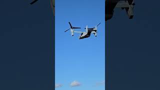 Osprey aircraft flyover at Arrowhead Stadium  Nov 10 2024 [upl. by Yram139]