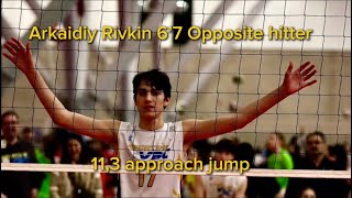 Arkaidiy Rivkin highlights 20232024 season Sportime 16 1 GEVA regional team Syosset varsity [upl. by Nalym]