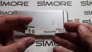 iPhone 6S How to convert single SIM to Dual SIM with SIMore WXTwin 6S [upl. by Giacomo]