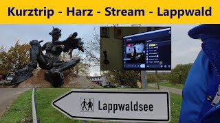 erstmalraus Hexentanzplatz Streamabend und Lappwaldsee [upl. by Dempstor]