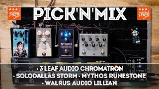 Mythos Runestone 3 Leaf Audio Chromatron Walrus Audio Lillian SoloDallas Storm – TPS PickNMix [upl. by Drofdeb]