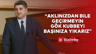 Onursal Adıgüzelden Damda Vuran Konuşma quotAklınızdan Bile Geçirmeyin Gök Kubbeyi Başınıza Yıkarızquot [upl. by Regazzi]